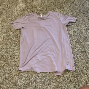 Fabletics shirt with open back